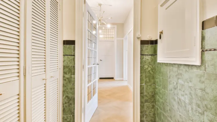 Elevate Your Entry Welcome Home with Striking Hallway Tiles.