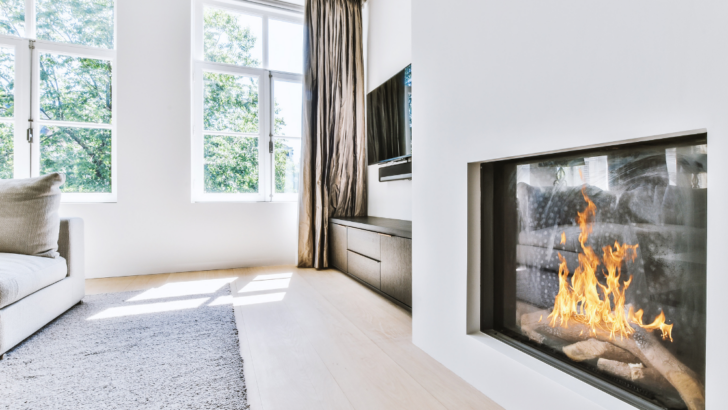 "Efficient and Environmentally Friendly: Flueless Gas Fires at Their Best."
