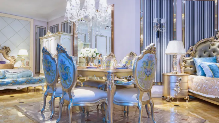 Go Chic with Mermaid Inspired Soft Leather Dining Chairs Elevating Your Dining Experience. 