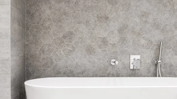 Hexagon Tile Trends Redefining Bathroom Aesthetics