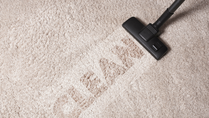 Maintain a cleaning schedule regularly on your Beige Carpet for longevity. 