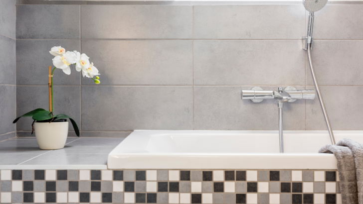 Unleash Your Inner Designer Create a Trendy, Chic, and Contemporary Grey Bathroom that Reflects Your Style. 