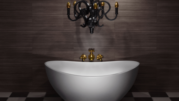 Bring a Rustic Charm to Your Bathroom Oasis with Our Elegant Chandeliers. 