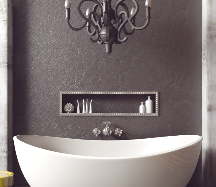 Create a Relaxing Haven with a Elegant Bathroom Chandelier
