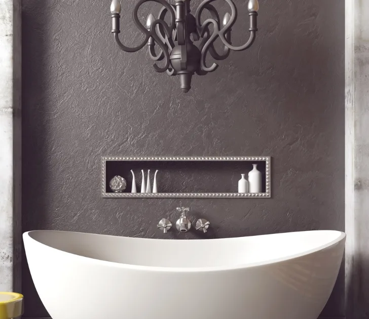 Create a Relaxing Haven with a Elegant Bathroom Chandelier
