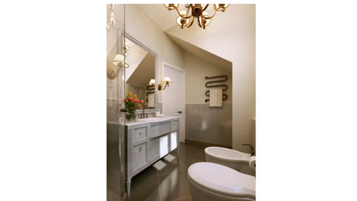 Illuminate your bathroom in style while saving energy with a energy-efficient chandelier!