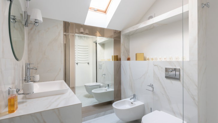 Get the Look for Less: Designing a Stunning Marble Effect Bathroom on a Budget! 