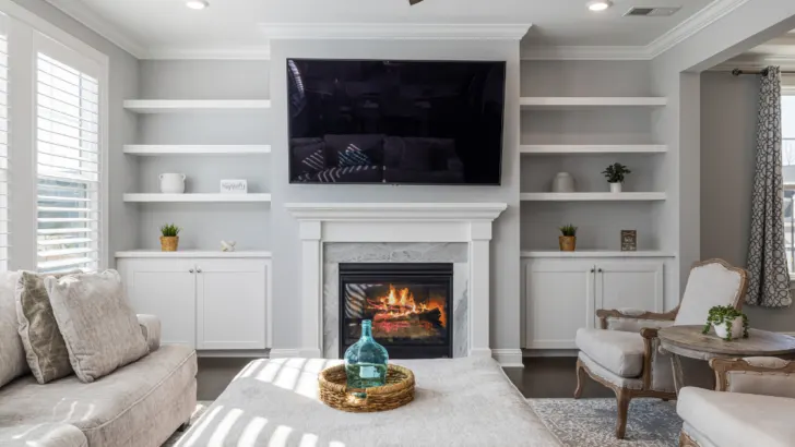 Stylish Ledge Statements - Decorating Your Living Room