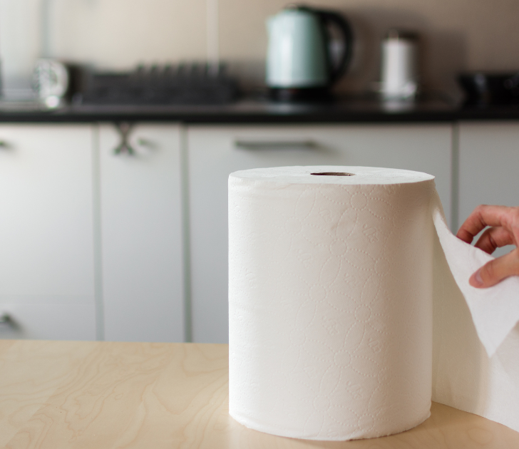 Hide and Seek: Camouflaging Paper Towels in the Kitchen