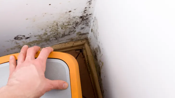mold from wee toilet